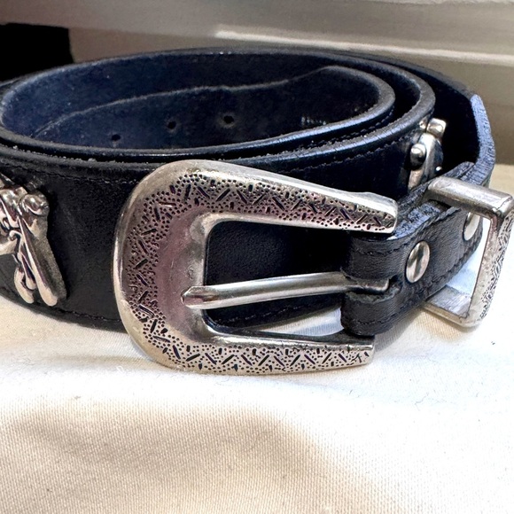 Disney Black Belt with Silver Buckle - Picture 2 of 15